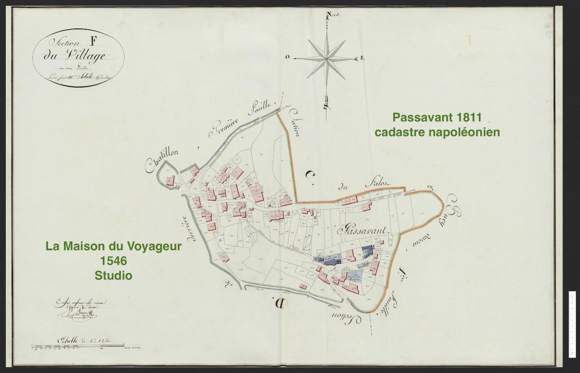 La Maison Du Voyageur 1546 Passavant Kültér fotó